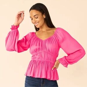 NWT Nine West Pink Blouse